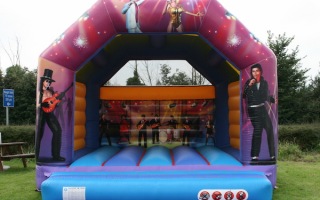 Rock Stars Adult Bouncy Castle