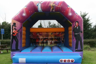 Rock Stars Adult Bouncy Castle