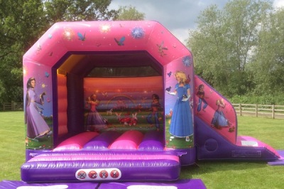 Princess Bouncy Castle and Slide