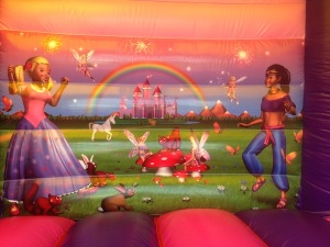 Princess Bouncy Castle and Slide