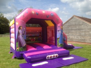 Princess Bouncy Castle and Slide