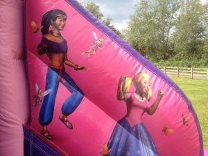 Princess Bouncy Castle and Slide