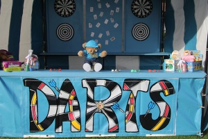 Fairground Darts Side Stall