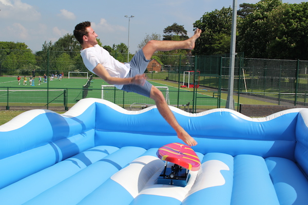 Surf The Waves Simulator Evesham Bouncy Castles