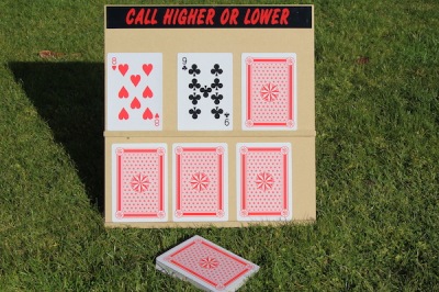 Higher or Lower Fete Game