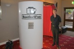 White Oval Photo Booth
