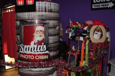 Santa's Cabin Photo Booth